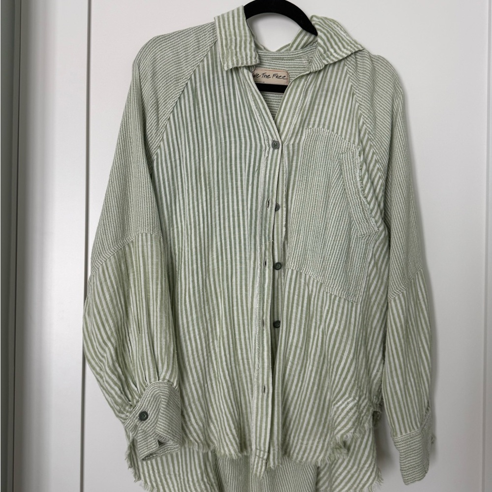 We The Free Daydream Stripe button down